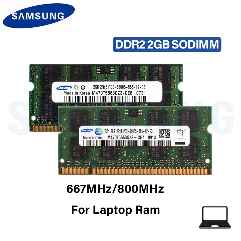 Ddr2 Ram - SAMSUNG DDR2 2GB PC2 5300S 6400S
