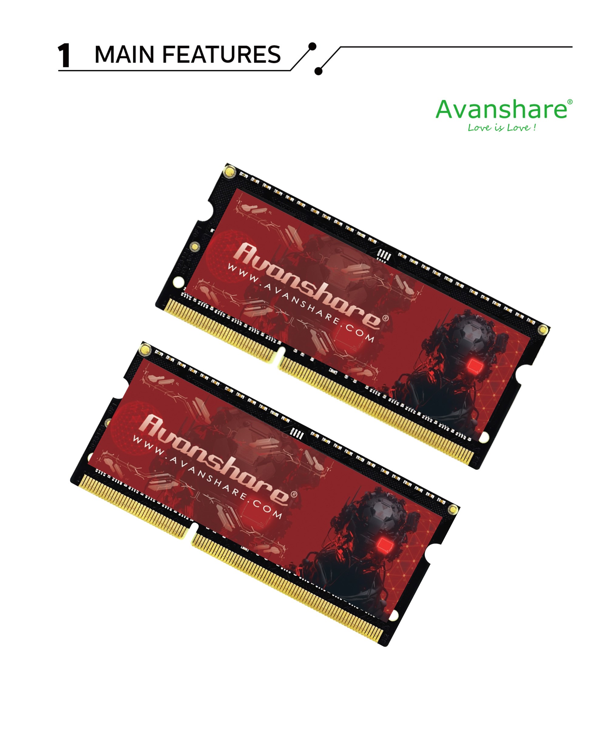 Pamięć RAM Avanshare DDR5 DDR4 – Sodimm Ddr4 recenzja i cena