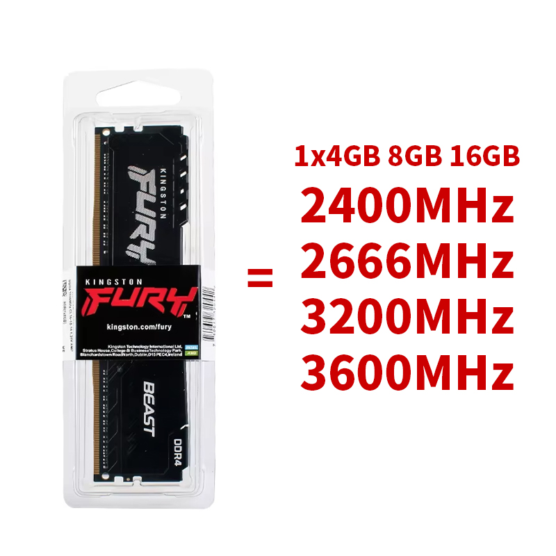 Pamięć RAM DDR4 Kingston BEAST – Ddr4 2400Mhz recenzja i cena